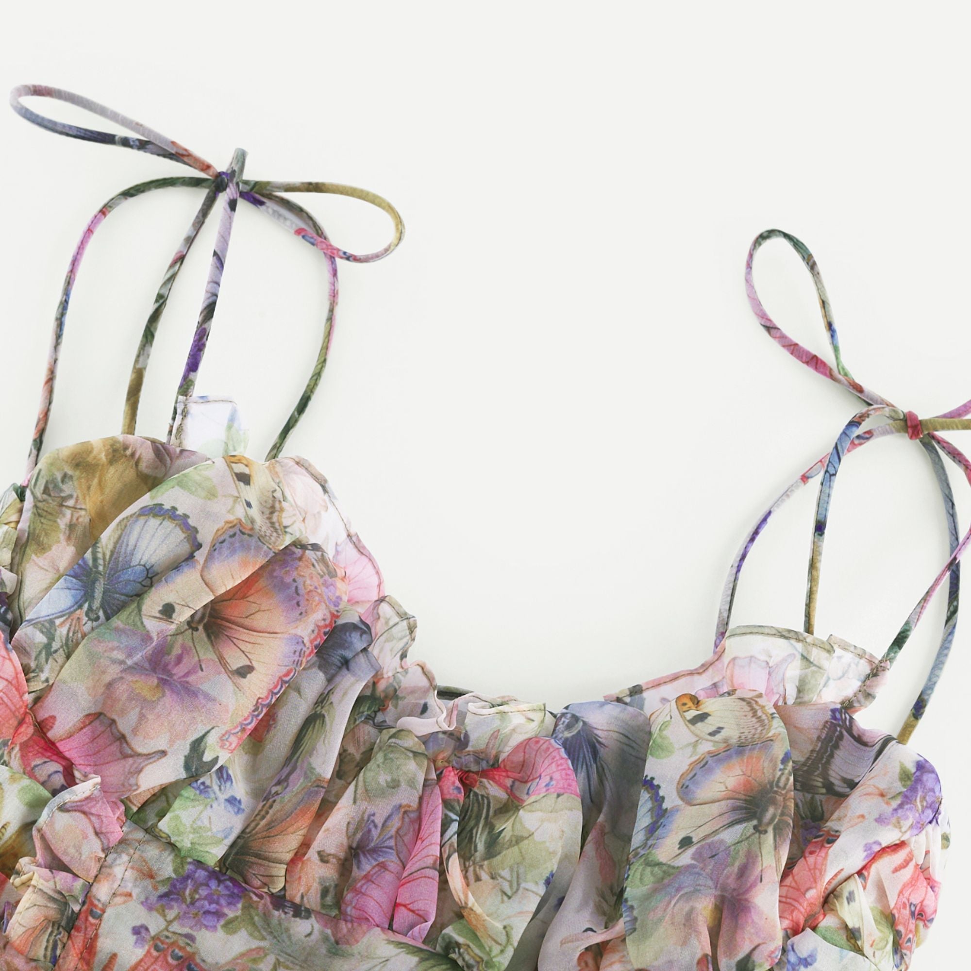 Juliette floral print pleated mini dress (Final Sale-US Only)