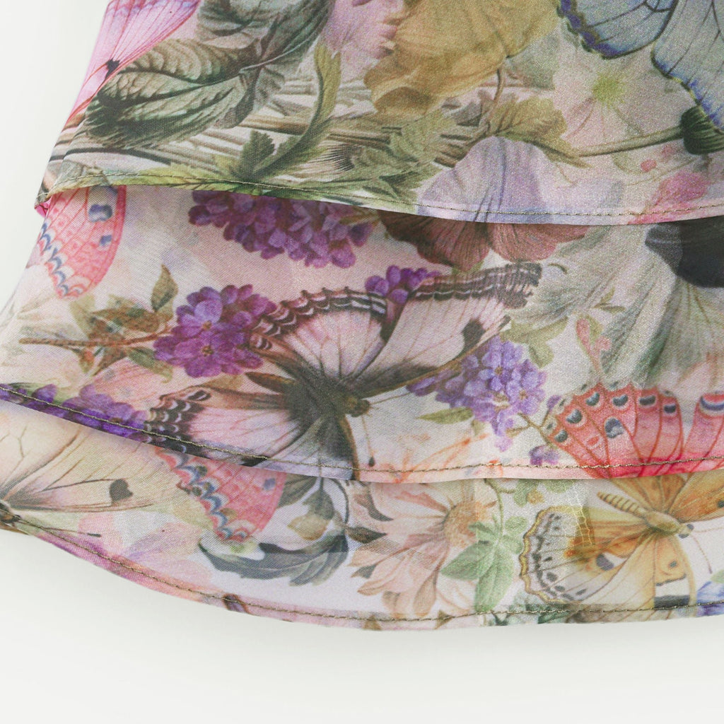 Juliette floral print pleated mini dress (Final Sale-US Only)