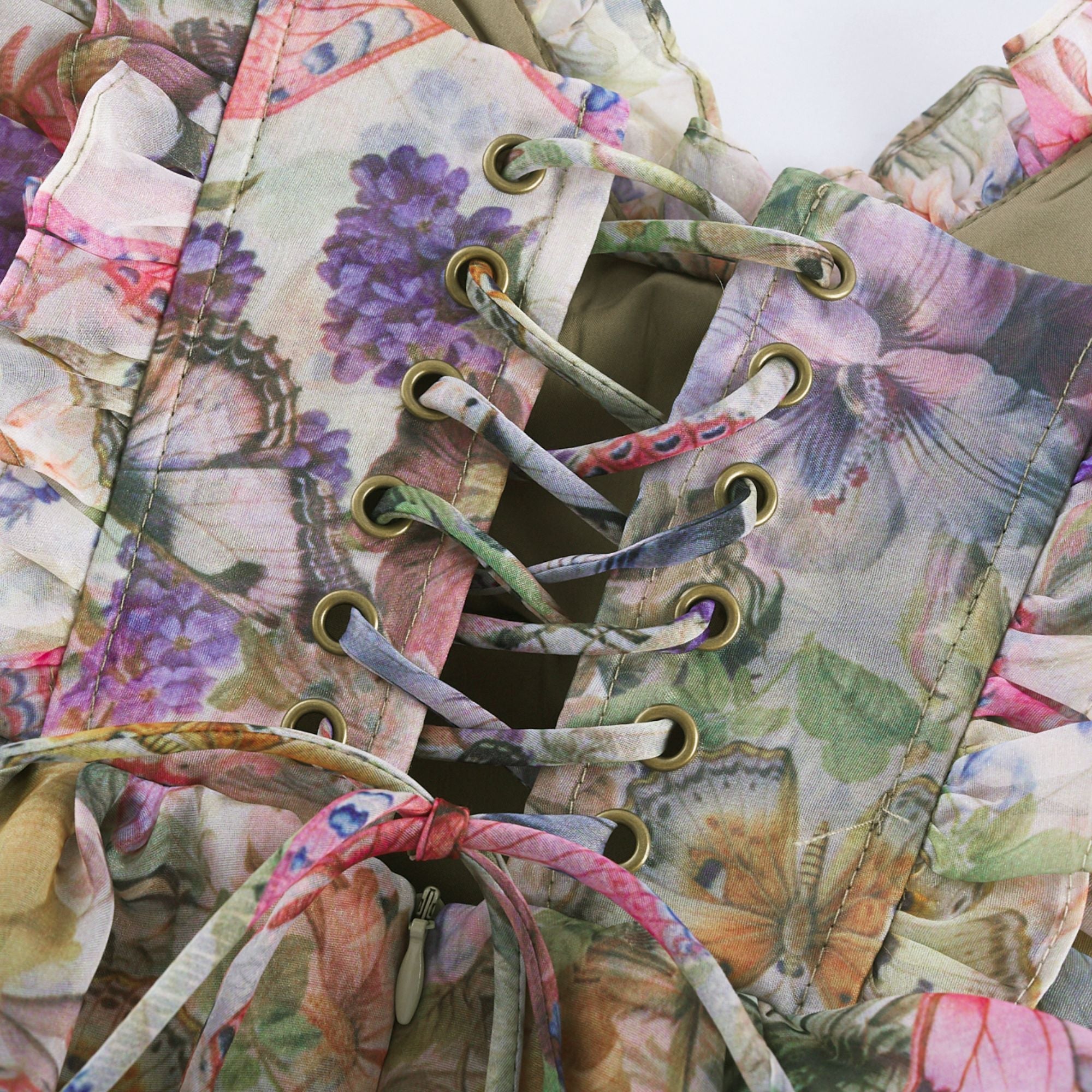 Juliette floral print pleated mini dress (Final Sale-US Only)