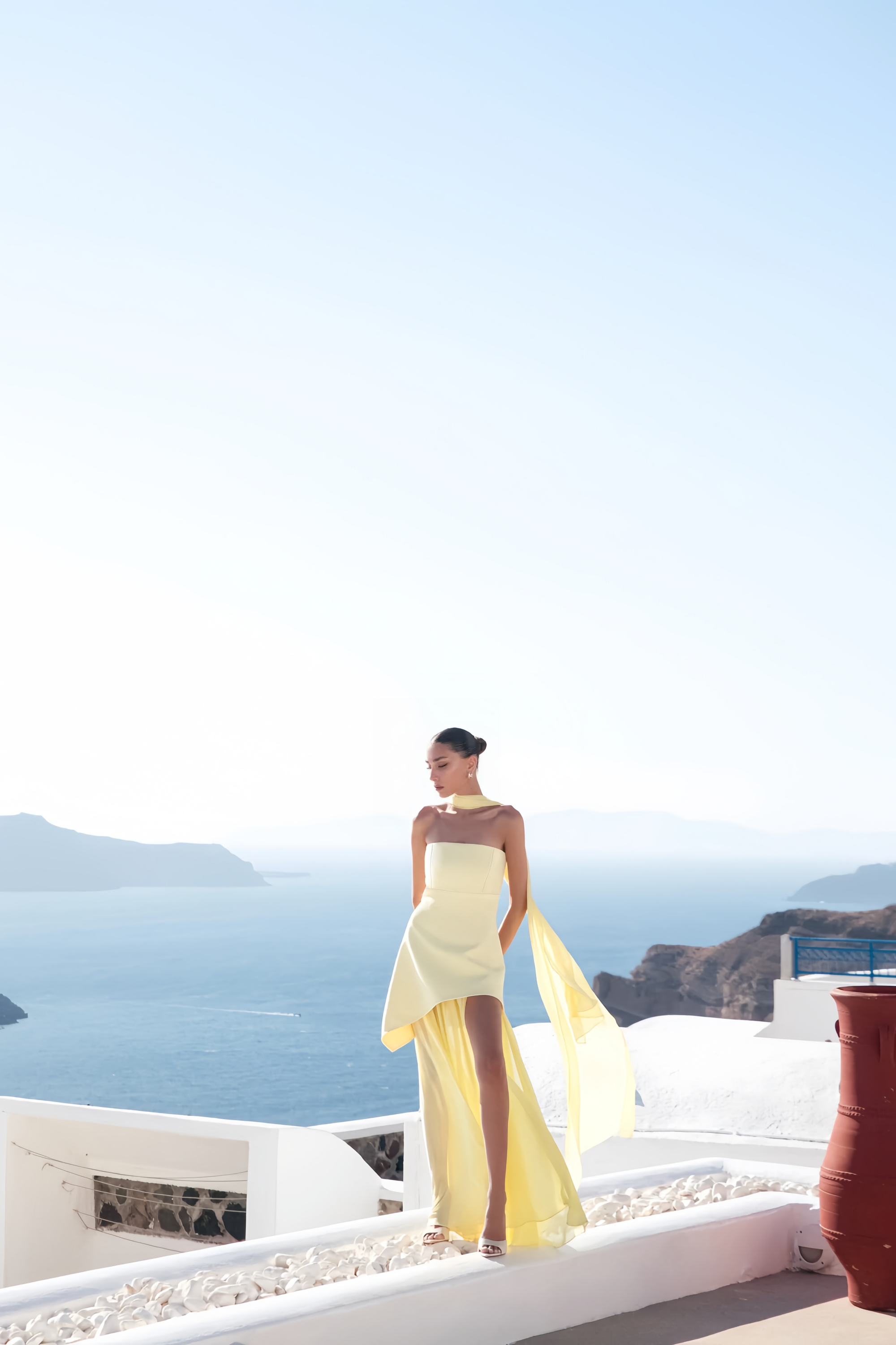 Solène Off-Shoulder Ruched Maxi Gown (Final Sale-US Only)