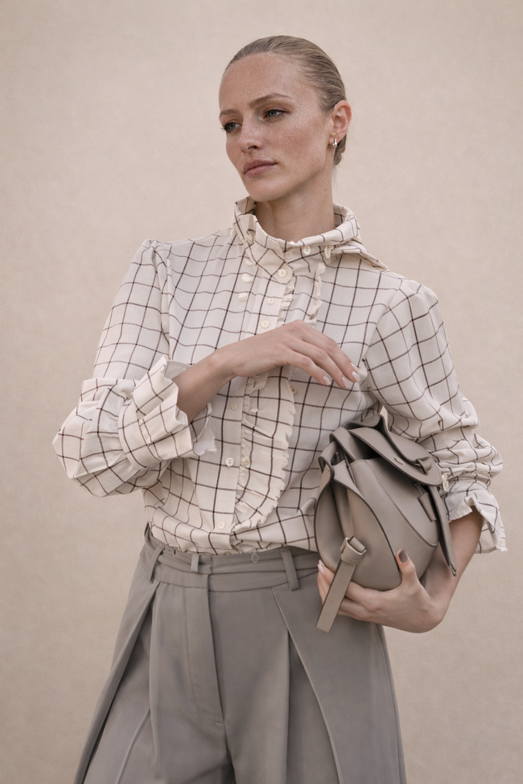 Blusa Ruffle Stripes - Angela Puerto