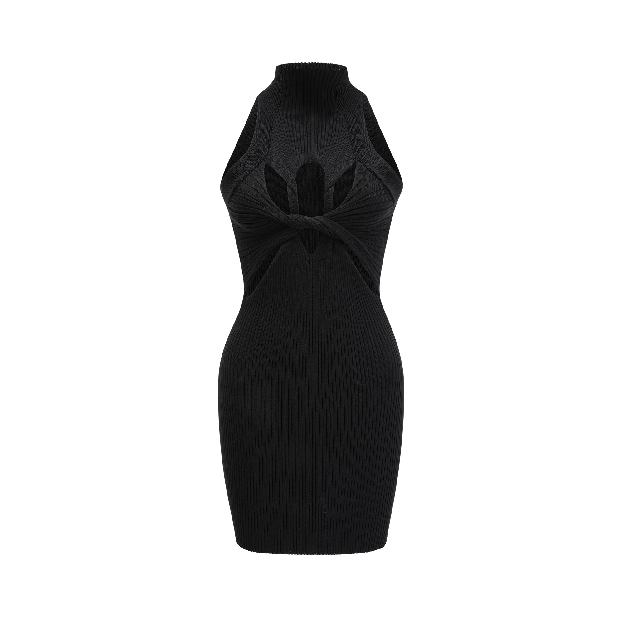 Émilie twist-detail cut-out mini dress (Final Sale-US Only)