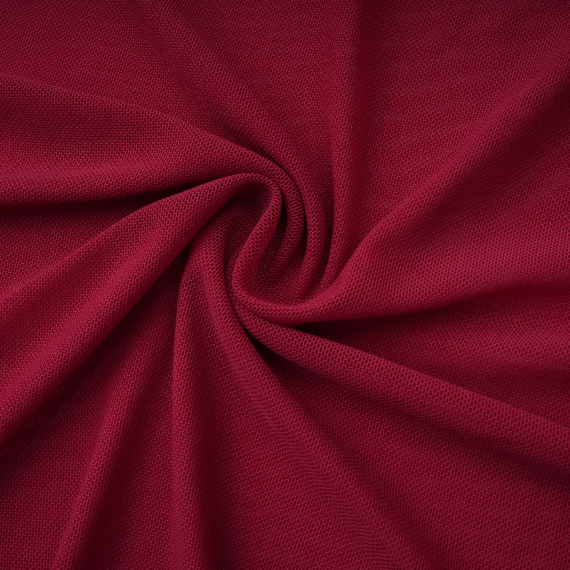 Sylphe Red Asymmetrical Ruched Mesh Maxi Dress (Final Sale-US Only)