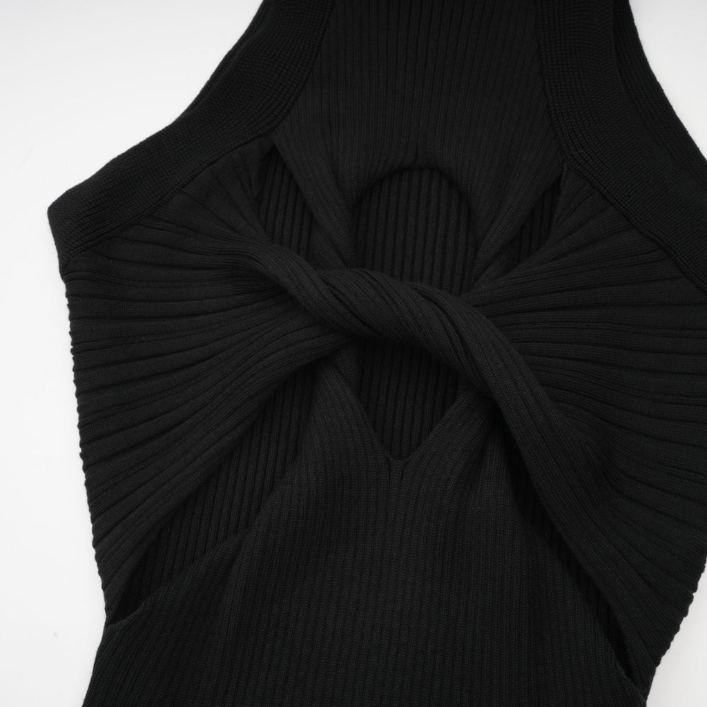 Émilie twist-detail cut-out mini dress (Final Sale-US Only)