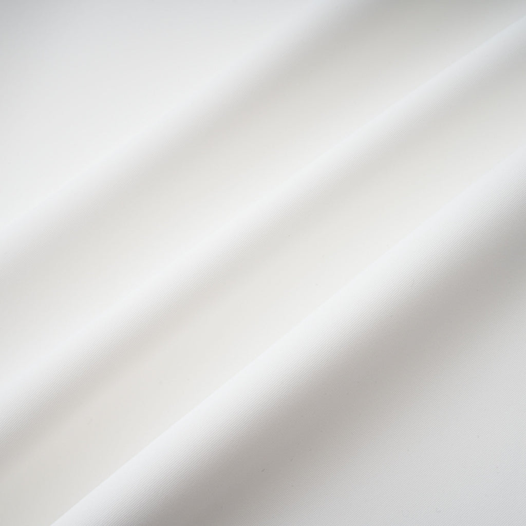Solara White Draped Midi Dress