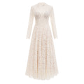 Oliana Ivory Lace Maxi Gown