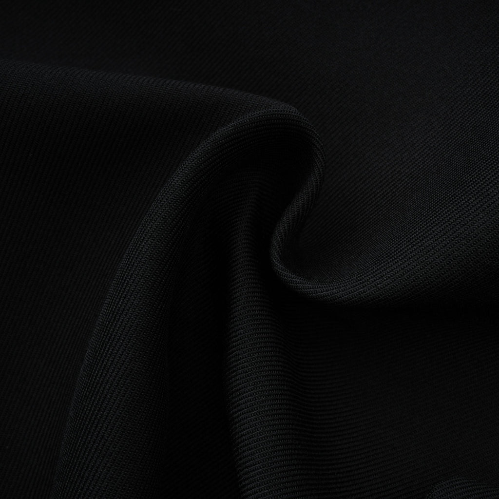 Dianthe Black Double-Breasted Oversize Blazer