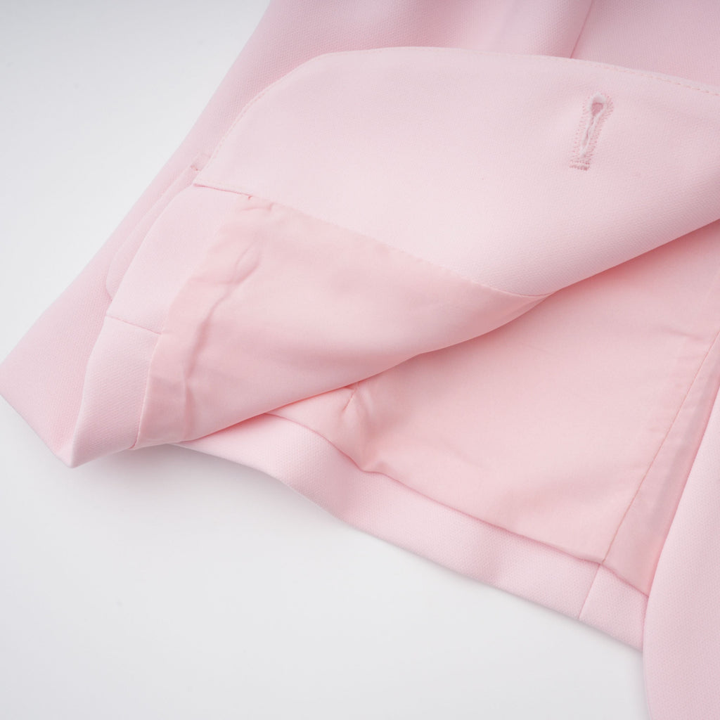 Eira Pink Peter Pan Collar Jacket & Skirt Set