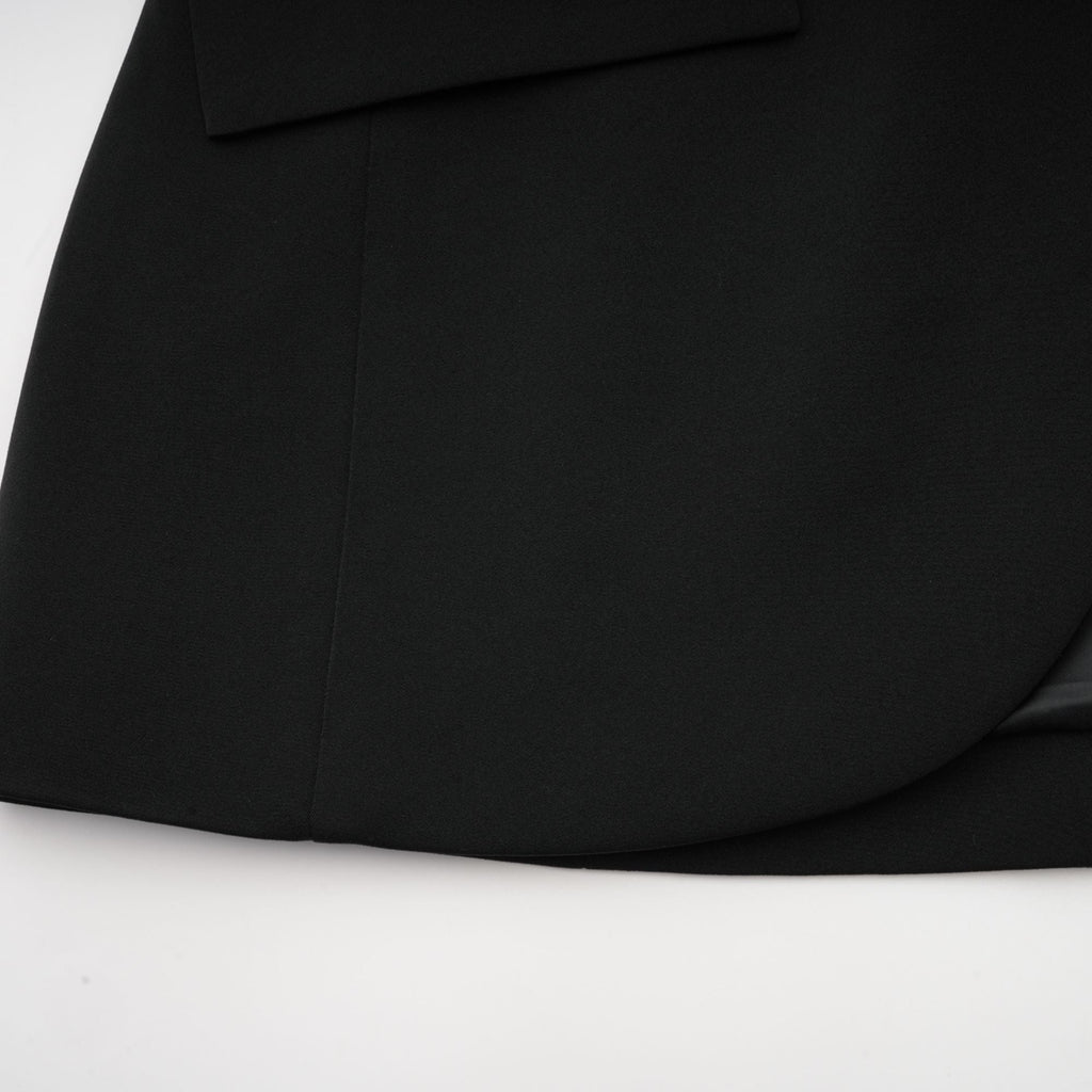 Delphine black embellished jacket & trousers matching set (Final Sale-US Only)