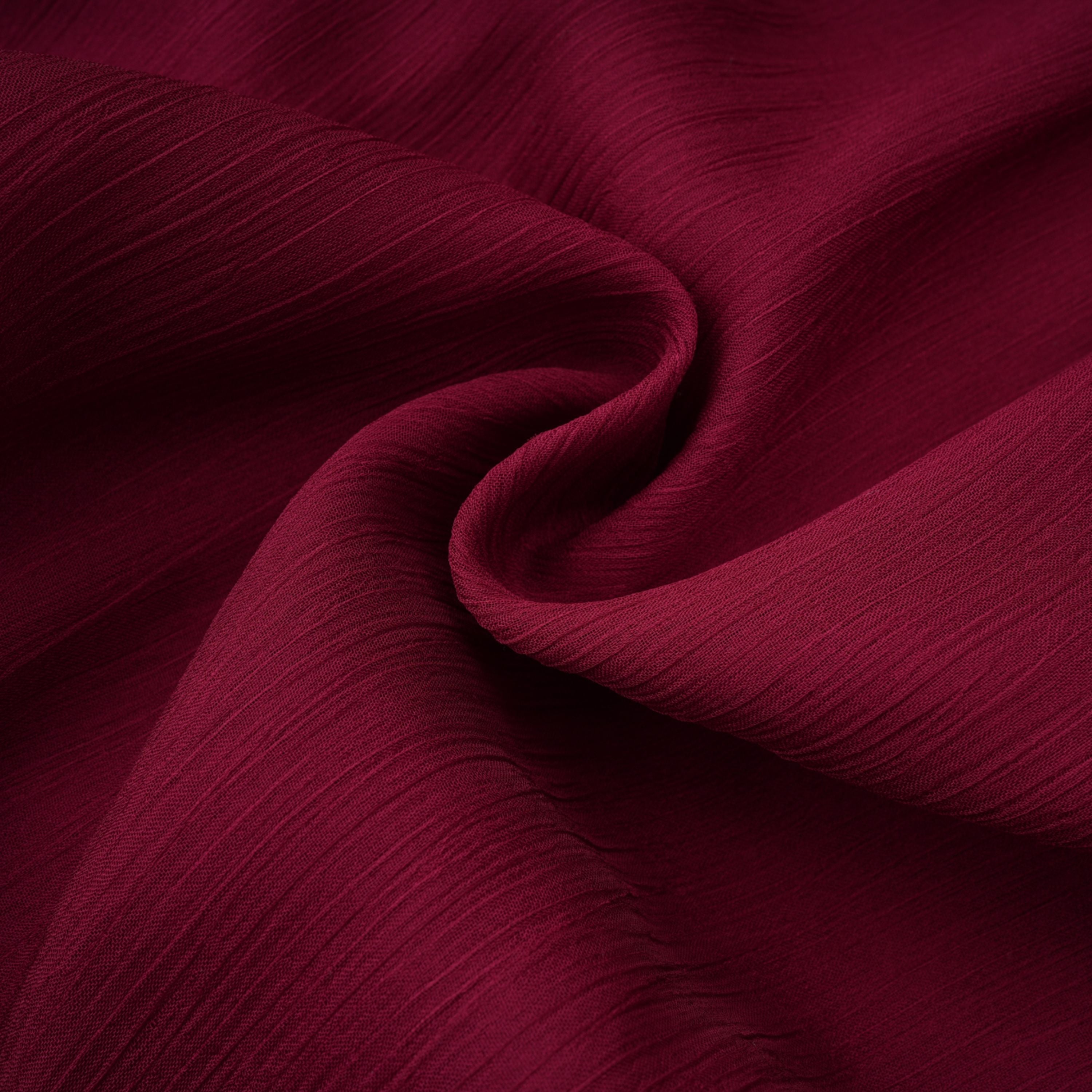Vestido mini asimétrico de tul burgundy Éléna de Final Sale, con volantes y diseño elegante para ocasiones especiales.