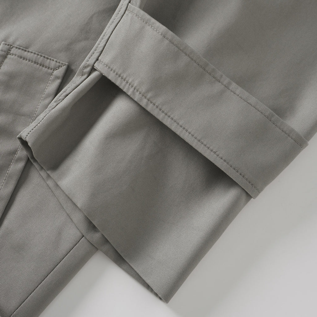 Mavis Grey Double-Breasted Belted Trench Coat  (Final Sale-US Only)