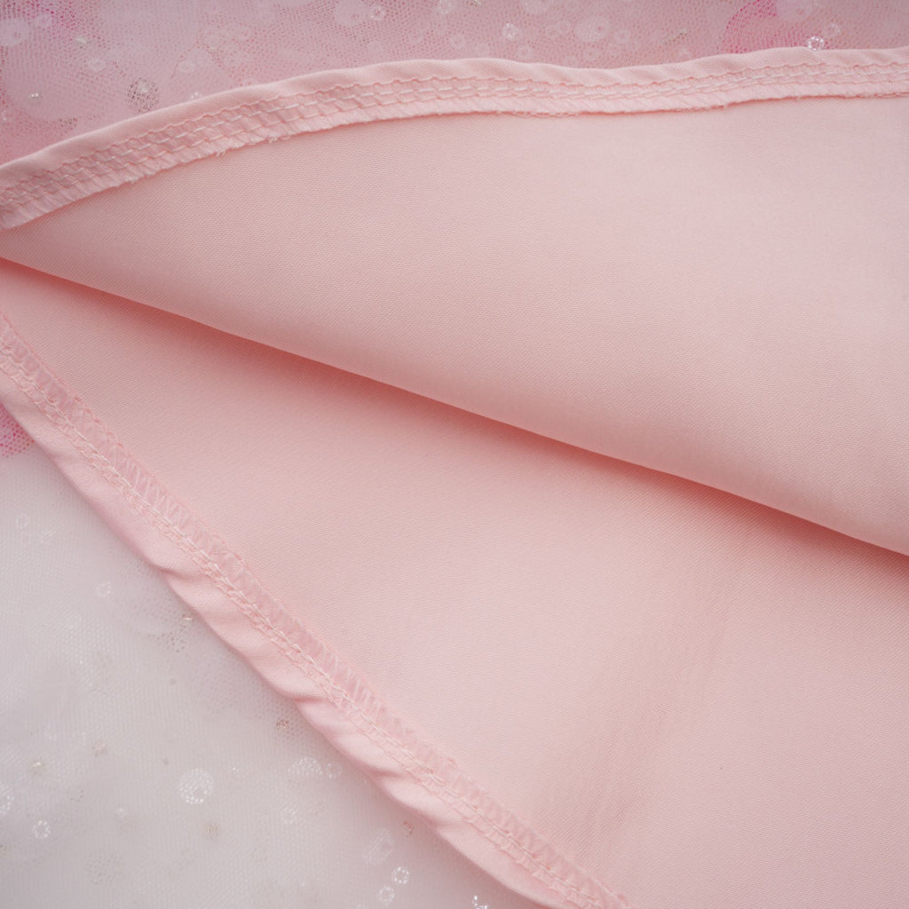 Vestido mini puff con pétalos 3D Lilou de Final Sale, color rosa, con diseño abullonado y detalles en textura suave.