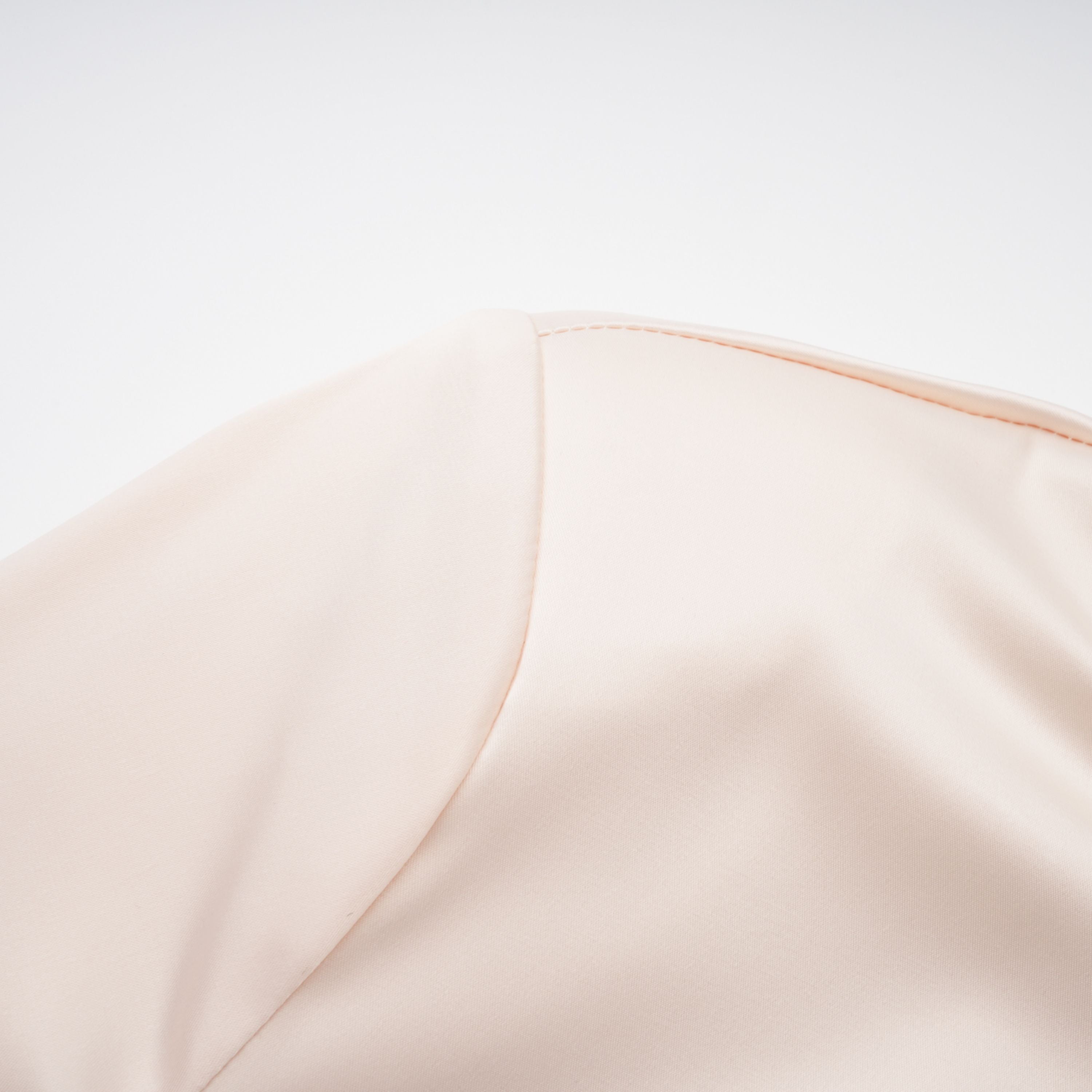 Roxanne Neutral Mock Neck Blouse & Mermaid Skirt Set