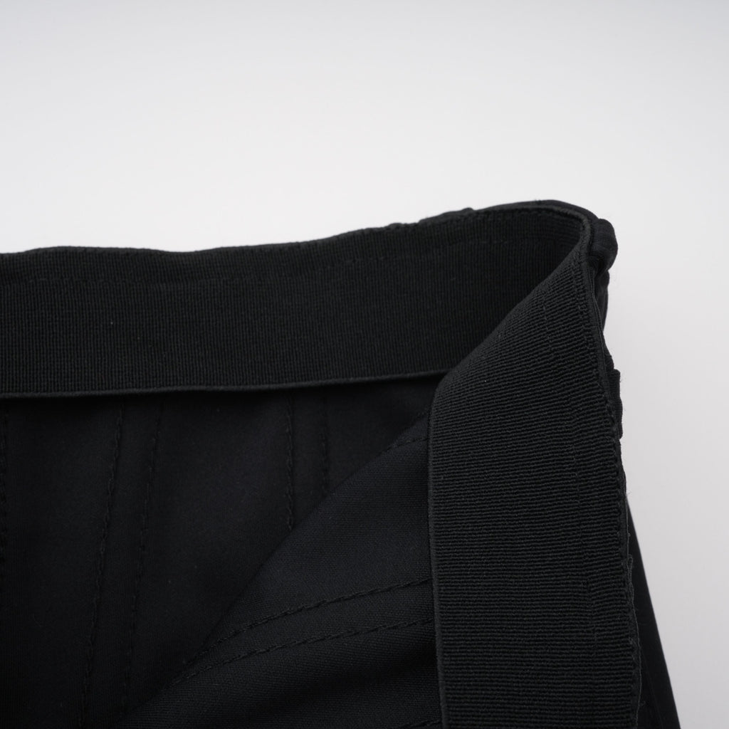 Cordelia Black Decorative Stitching Leggings