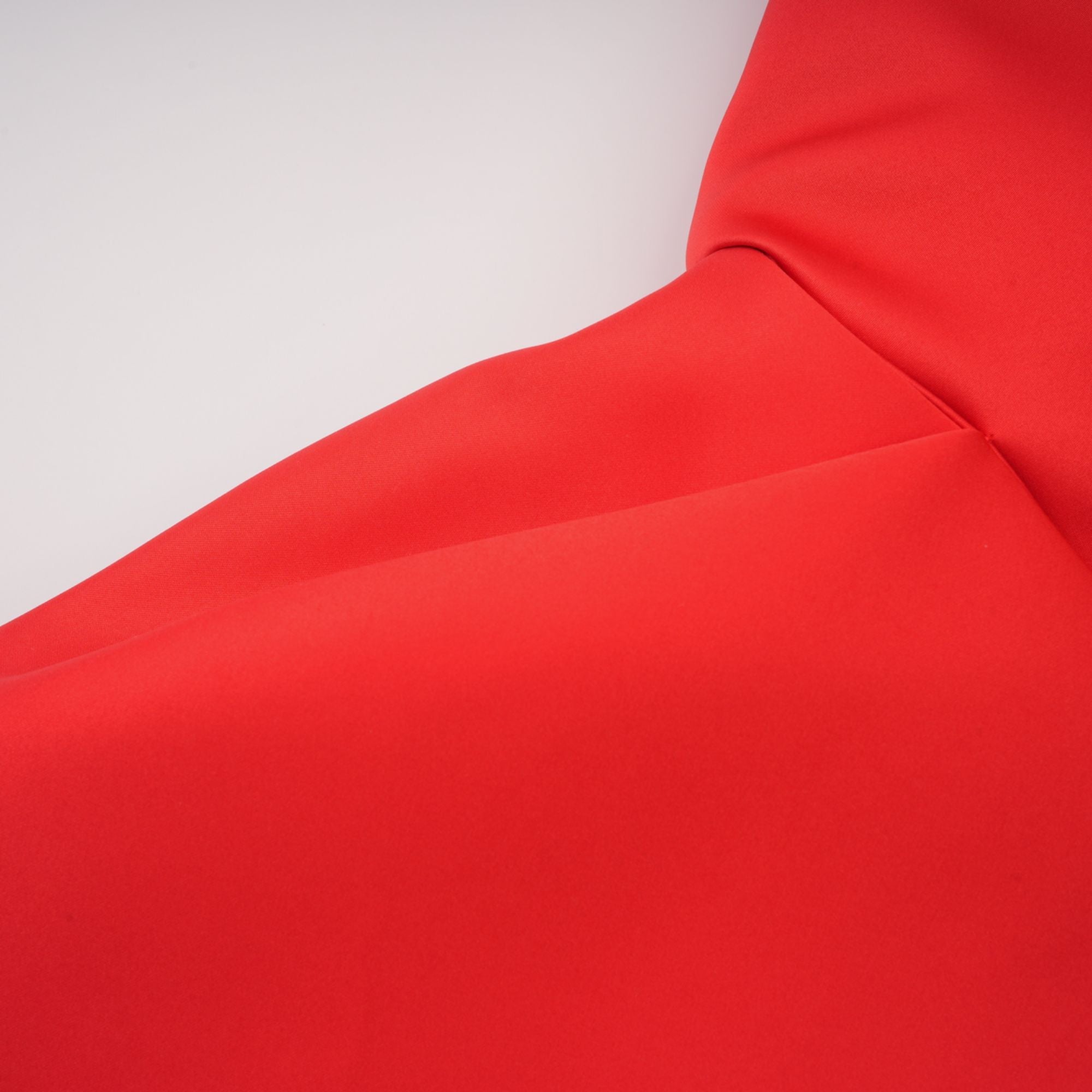 Laure Red Heart Off-shoulder Mini Dress (Final Sale-US Only)