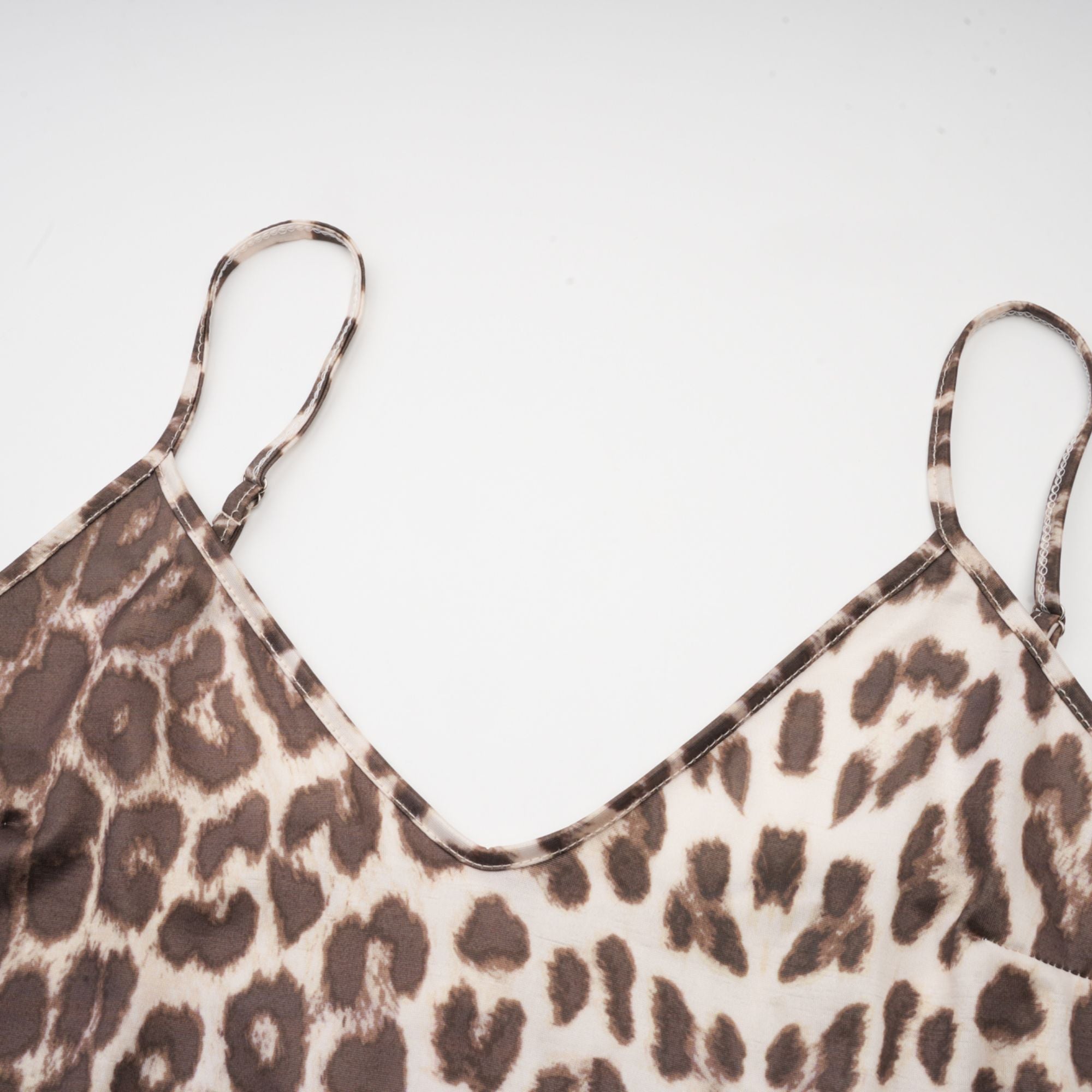 Belle leopard-print oversize-sleeved blouse (Final Sale-US Only)