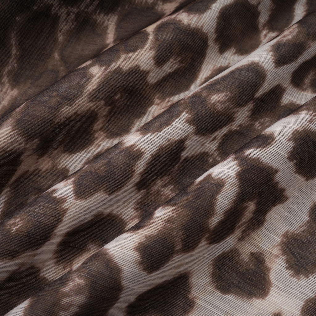 Belle leopard-print oversize-sleeved blouse (Final Sale-US Only)