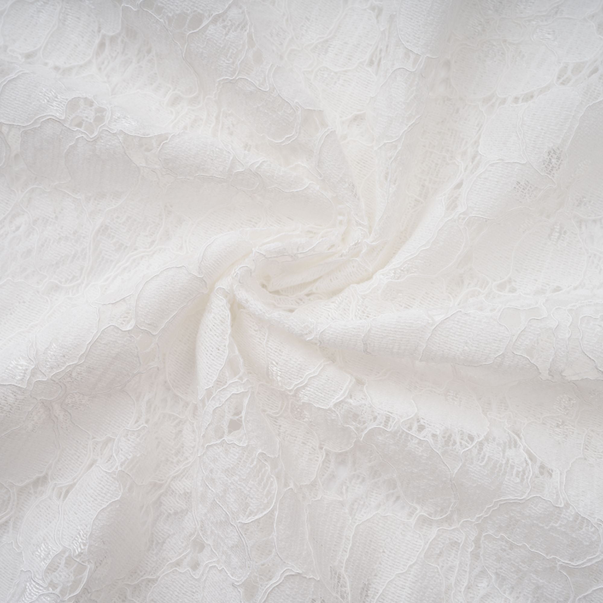 Bronte White Pleated Floral Lace Midi Dress (Final Sale-US Only)