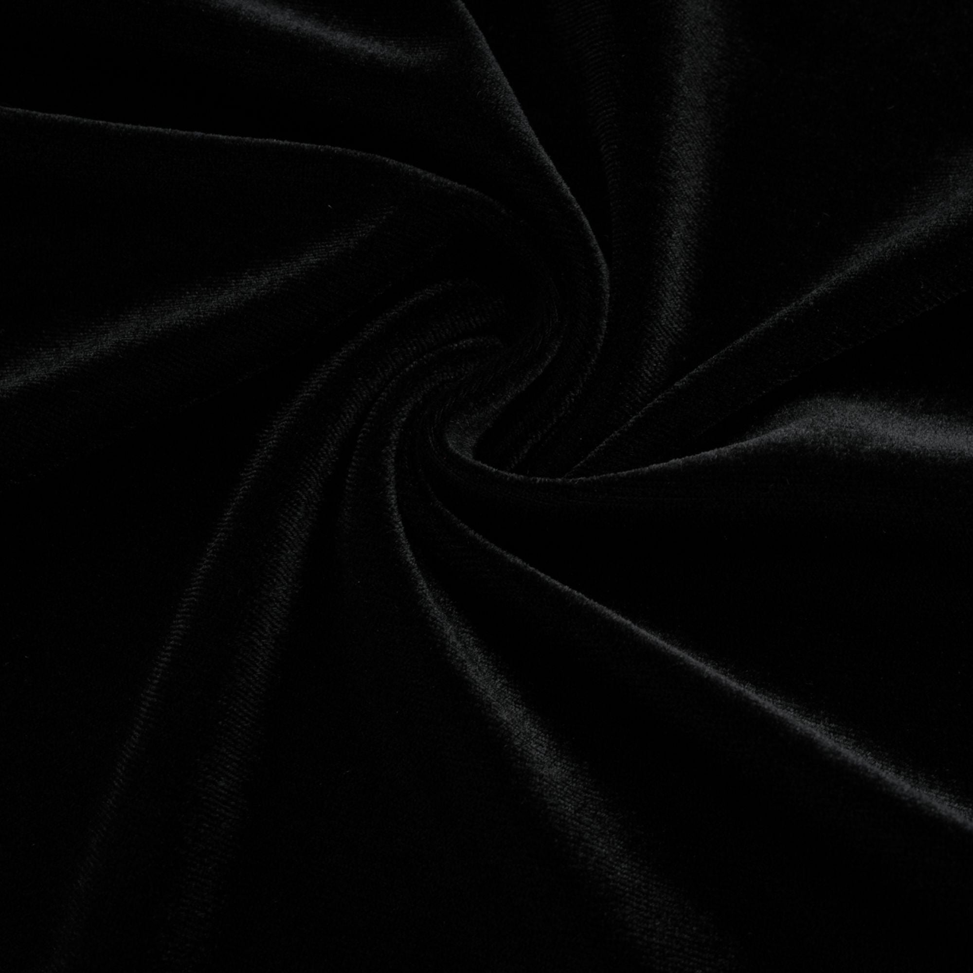 Vestido largo de terciopelo Audrey con adornos y espalda abierta, de la marca Final Sale, en color oscuro.