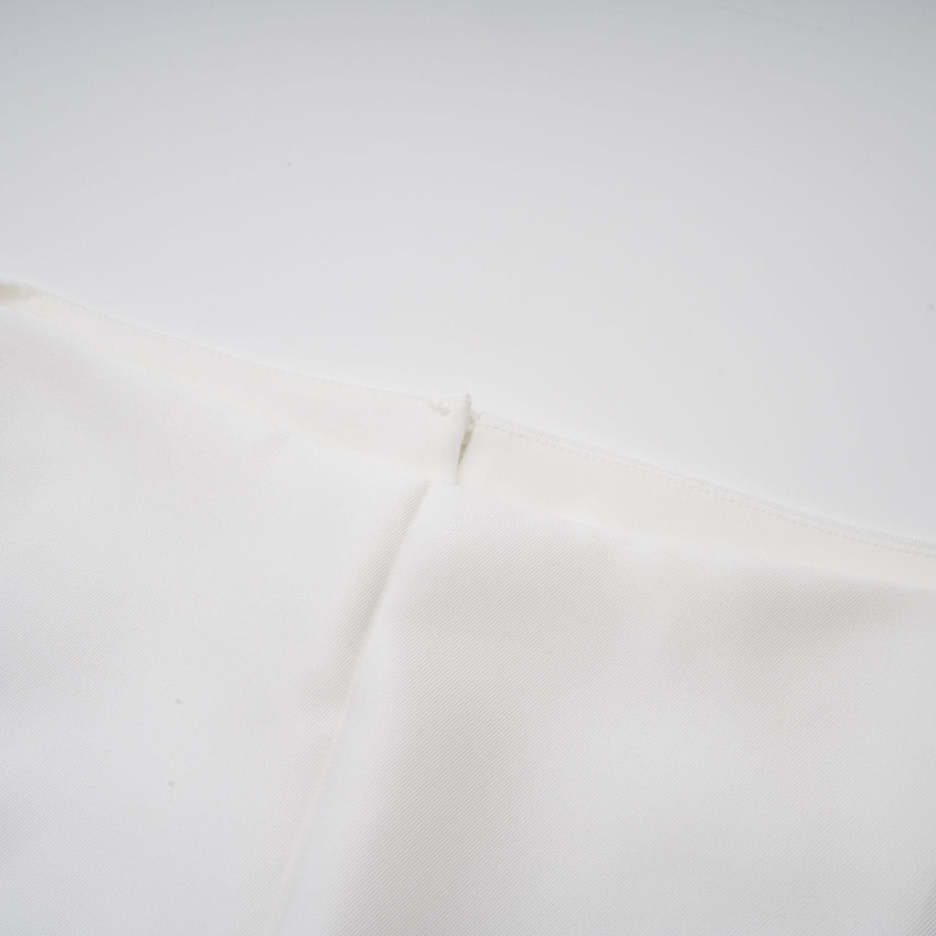 Amandine white open-back cap-sleeve midi dress (Final Sale-US Only)