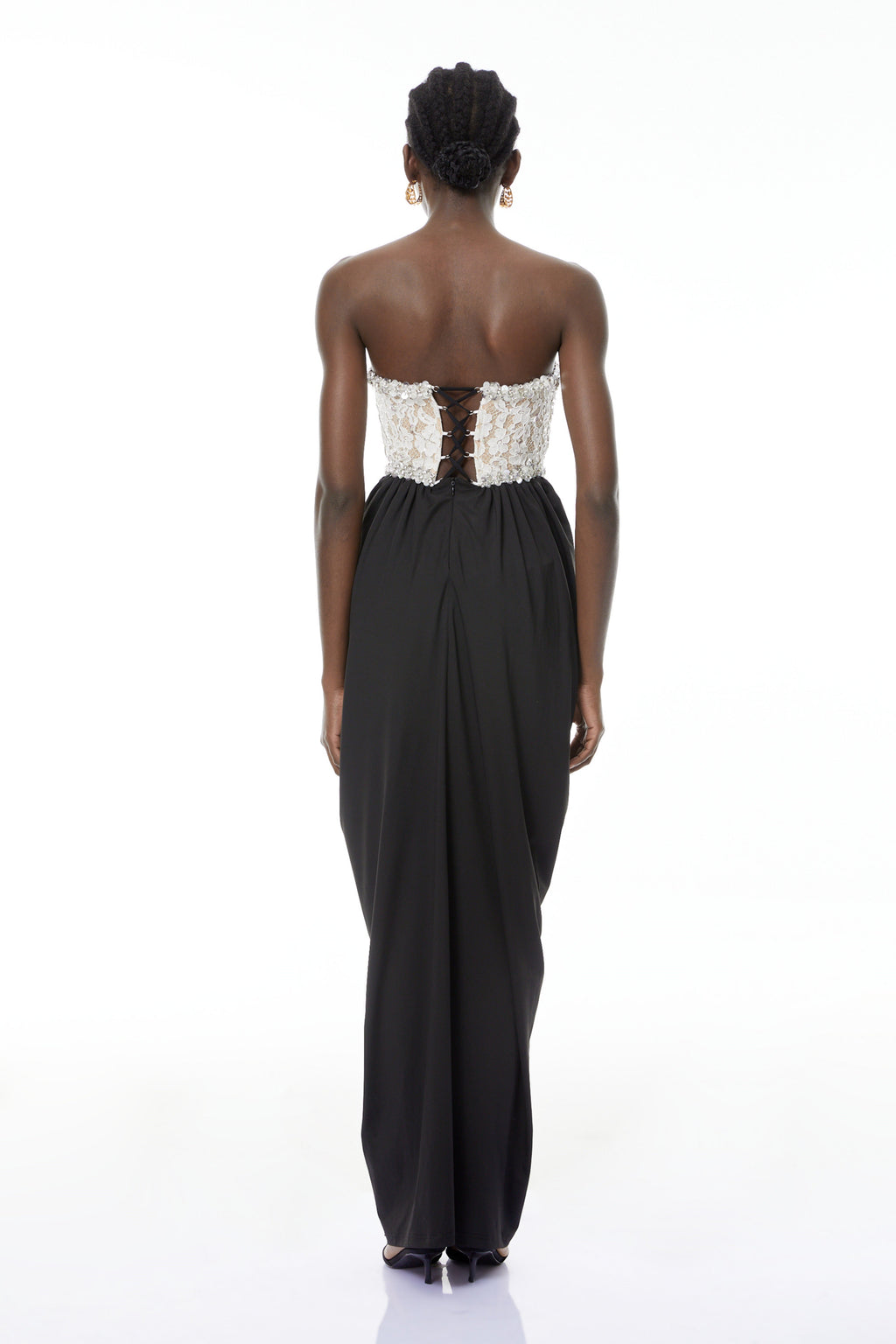Hilla Color Block Maxi Dress