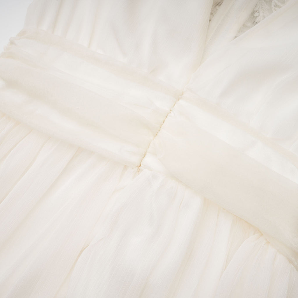 Mirage lace-detail embellished dress (Final Sale-US Only)