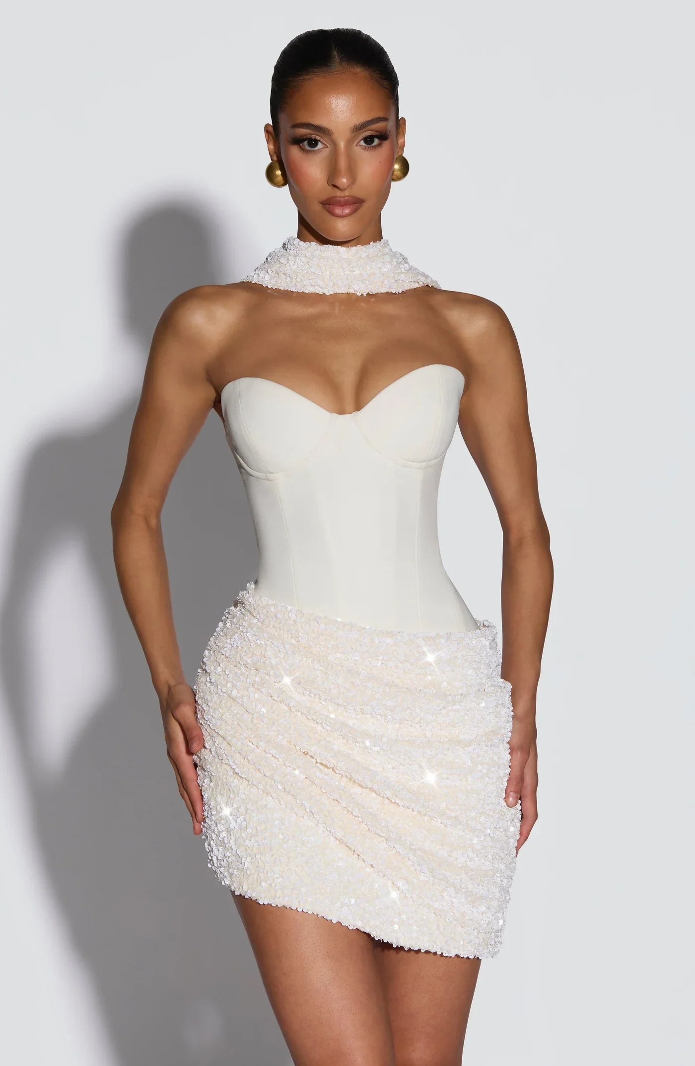 DENISE | Vestido mini elegante - Angela Puerto