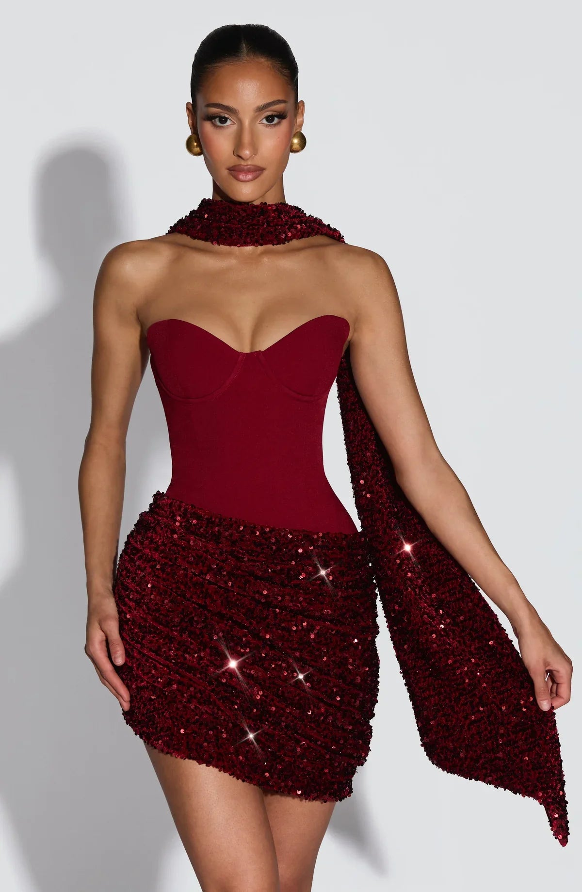 DENISE | Vestido mini elegante - Angela Puerto