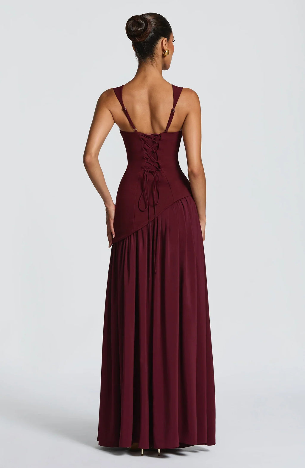 ZAFIRA | Vestido Largo Lacado - Angela Puerto